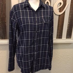 GAP Long Sleeve Plaid Shirt